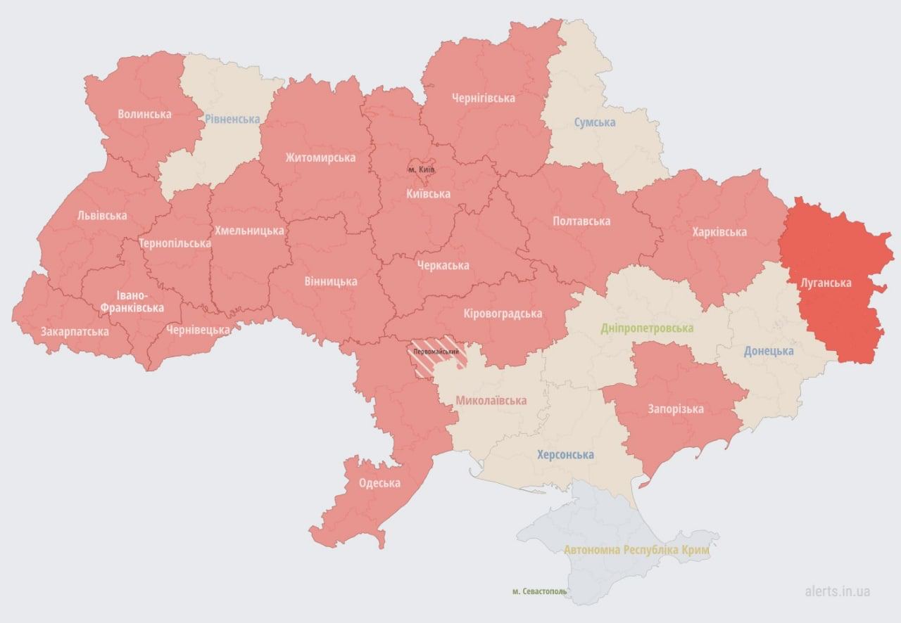 Карта украины на 29.02 24
