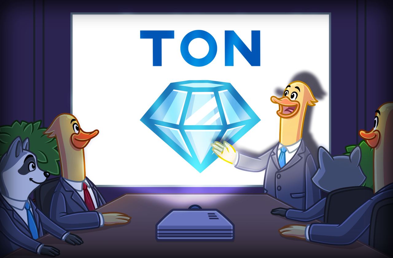 Ton token. Ton криптовалюта. Ton community.