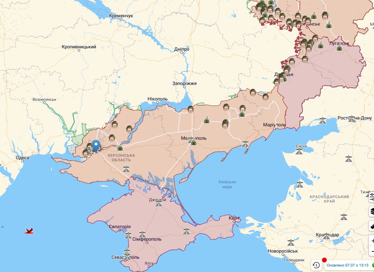 Deepstatemap карта украины