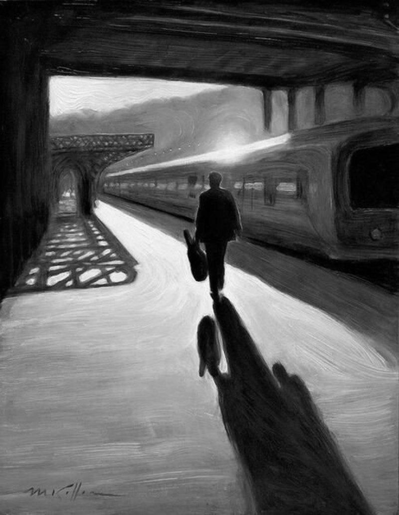 Марк Келлер картины одиночестве
