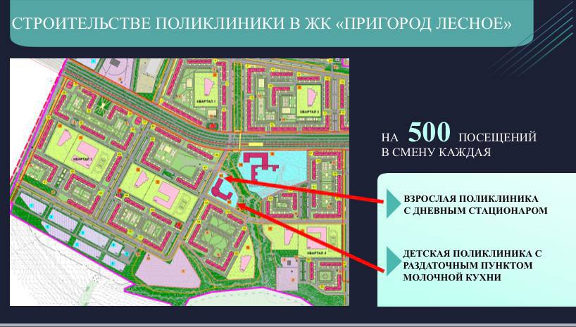 Карта пригород лесное московская область