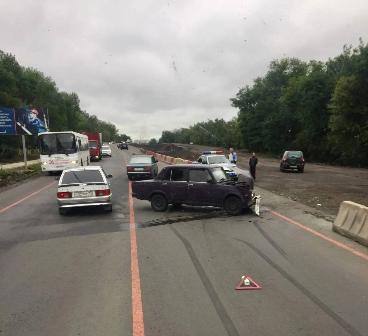 Авария на Корочанской Белгород