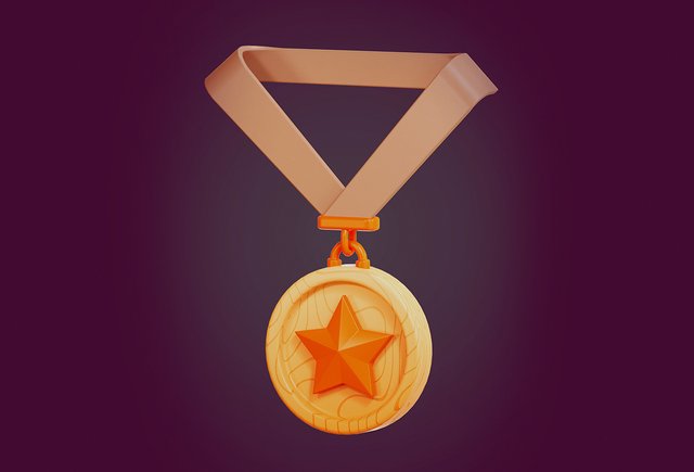 Next reward. Education Medal.